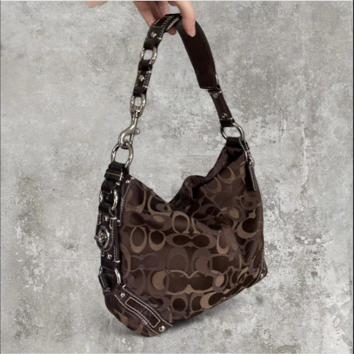 Coach Chain-Strap Hobo